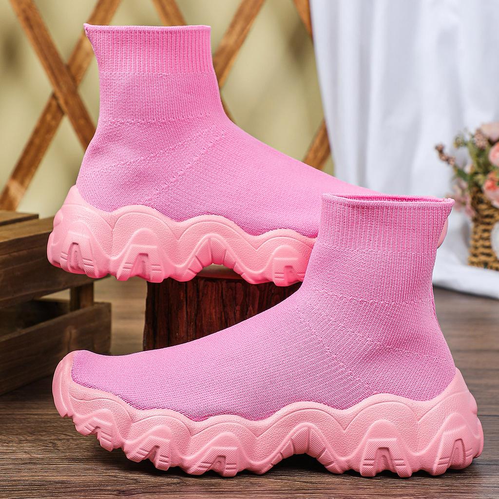 Neue atmungsaktive Socken Schuhe mit Fliegenwebung, lässige Sportschuhe, Outdoor, trendige Paarschuhe