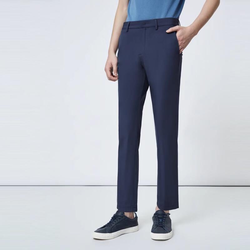 EVE Men's Business Casual Straight Leg Trousers