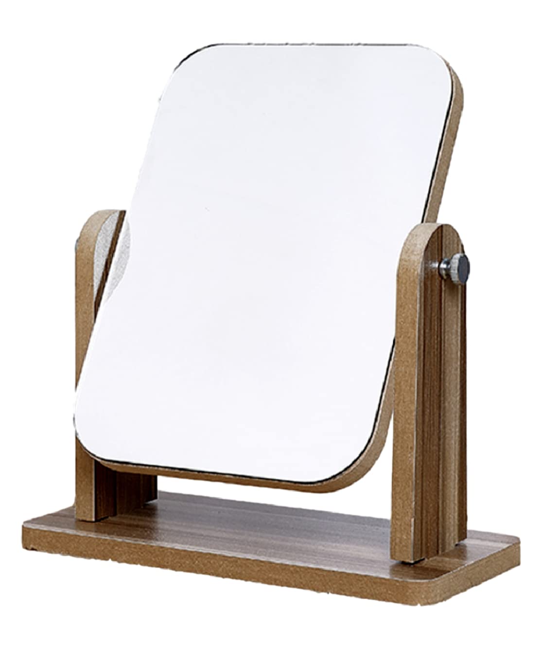 

Donalee Tabletop Mirror with Wooden for Makeup and Interior Decor Stand, Frame, Cosmetics,