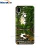 For Meizu Note 9 Case Note9 Soft TPU Silicon Funda Back Cover For Meizu M9 Note Case M9Note M 9 Rose Print Phone Case Coque Para