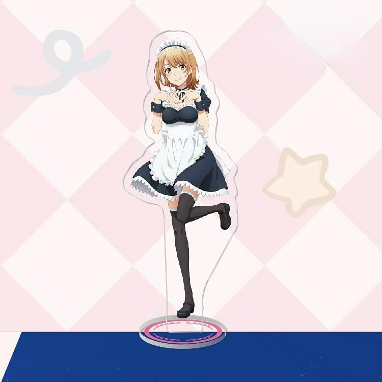 Anime My Youth Romantic Comedy Is Wrong Acrylic Stand Action Figure Toy PVC Desktop Stand Model Toys Gift