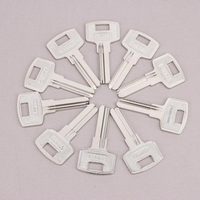 10 PCS/LOT Commonly Used Key Blank FAV1D Baili Double Slot Key Blank Key Material/Key Blank