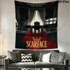 Scarface Wall Tapestry Aesthetic Wall Hanging Printed Fabric Blanket Decorative Tapestries for Bedroom Living Room Home Decor