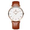 Top Ultra Thin Men's Watch Simple Business Quartz Wristwatch Men Casual Leather Belt Man Watch Clock montre homme