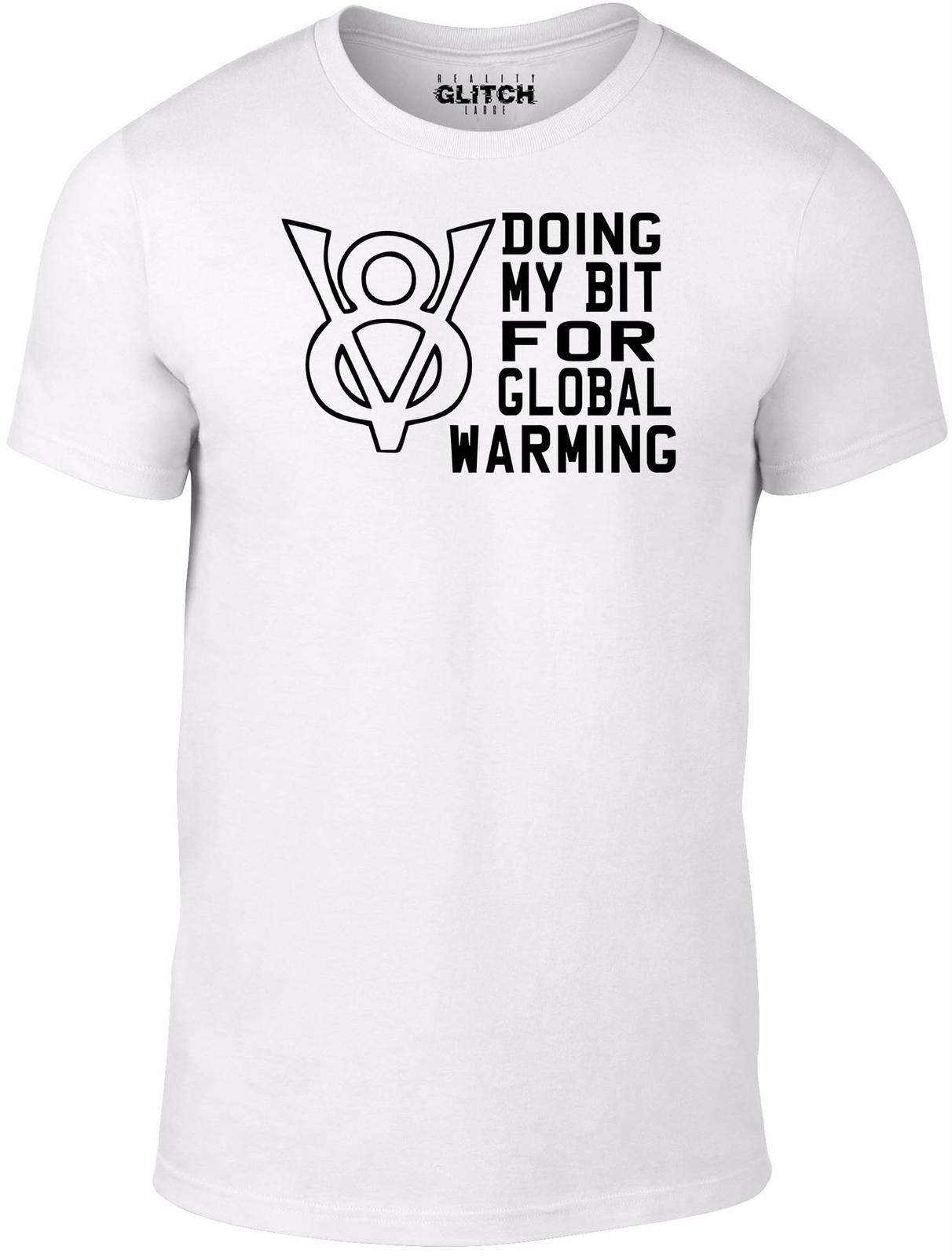 V8 Global Warming Men s T-Shirt Mens Womens Tees Top Muscle Car Top Gear Driving S
