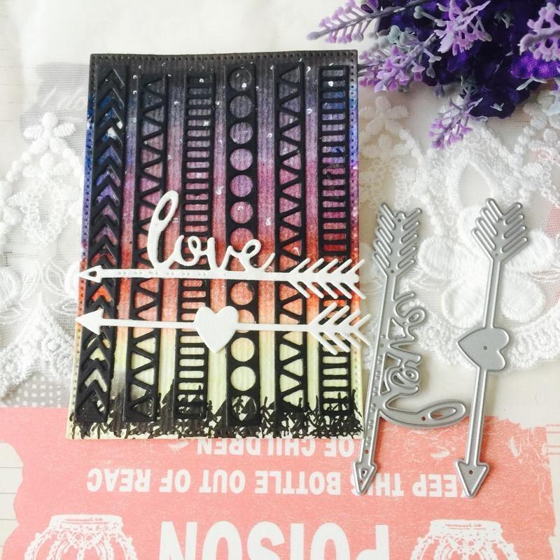 Love Heart Baby Carriage Metal Cutting Dies for DIY Scrapbooking Album Paper Cards Decorative Crafts Embossing.