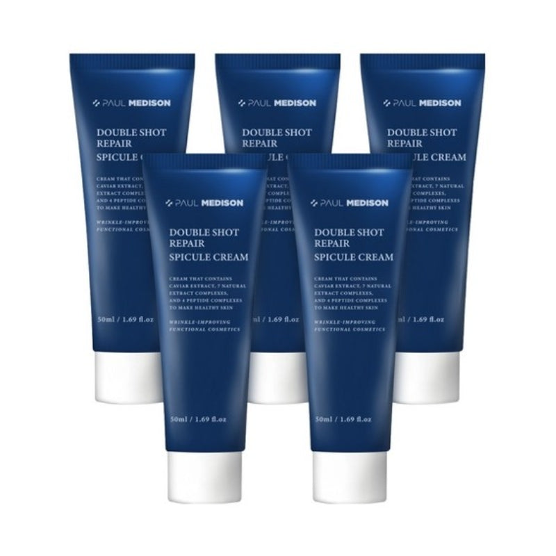 Paul Medison Double Shot Repair Spicule Cream 50ml*3Pcs/5Pcs