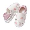 Confinement shoes winter thick maternity slippers autumn and winter maternity postpartum non-slip bag and soft-soled cotton slippers ladies