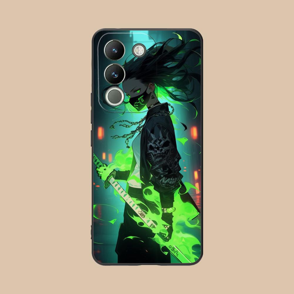 Anime Girl Mobile Phone Case for VIVO V60 V50 V40 V30 V29 V27 V25 V23 Pro Lite 5G Colorful Printing Cover Luxury Cover