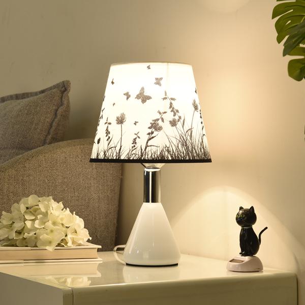 Modern LED Dimmable Bedside & Study Lamp with Eye Protection and Remote Control