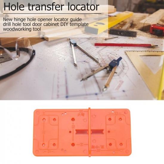 Locator Hinge Hole 85 * 40 * 22mm ABS Cabinets Hinges Hole Guide Locator