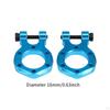 2 Pieces RC Car Tow Hook Horseshoe Buckle Aluminum Alloy for 1/10 Scale Crawler Truck Upgrade