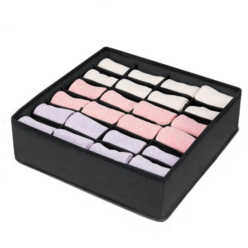 

Коробка для хранения нижнего белья, бюстгальтеров, носков, органайзер для одежды, органайзер для ящика комода, органайзер для нижнего белья, органайзеры для гардероба