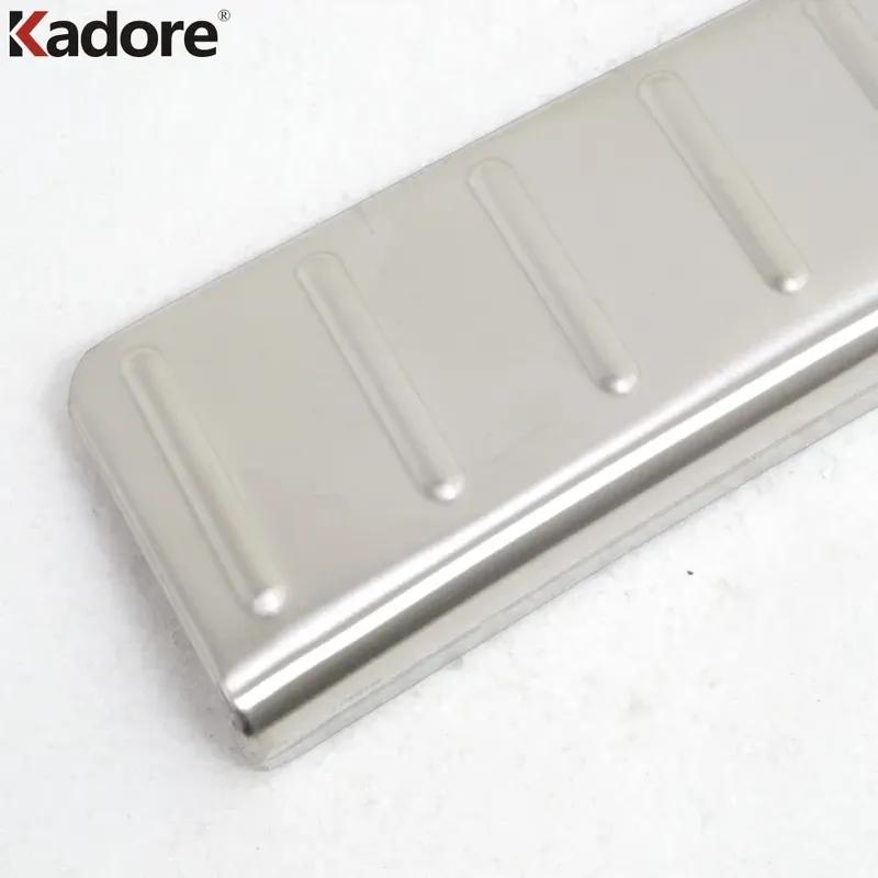 Rear Trunk Bumper Cover Trim For Nissan Versa Sedan 2012-2017 Stainless Steel Car Tailgate Door Sill Plate Guard Accessories