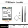 MediaTek MT7925 WiFi 7 PCIe Wireless Network Card for Desktop, Bluetooth 5.3, AMD Compatible
