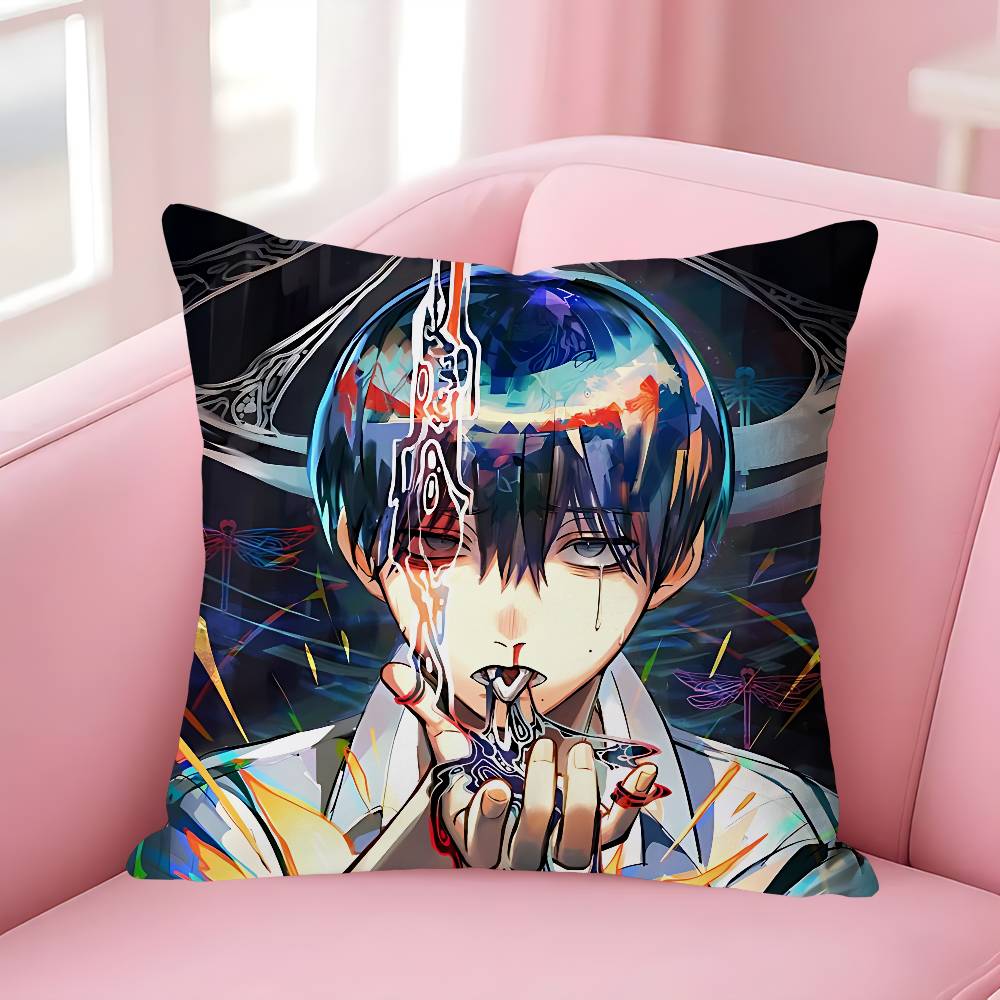 SSummer HHikaru Died Various Sizes Square Pillow Case For Car Home Bedchamber Decor Custom Valentine gift