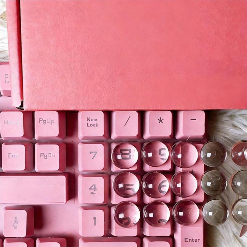 Clear Long Nail Keyboard Stickers Protective Cover For Women Girls Typists, Anti-Wear Keyboard Stickers For Writers Gamers
