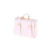 1:12 Dollhouse Miniature Leather Luggage Trunk Suitcase Vintage Hand Bag Briefcase Home Model Decor Toy Doll House Accessories