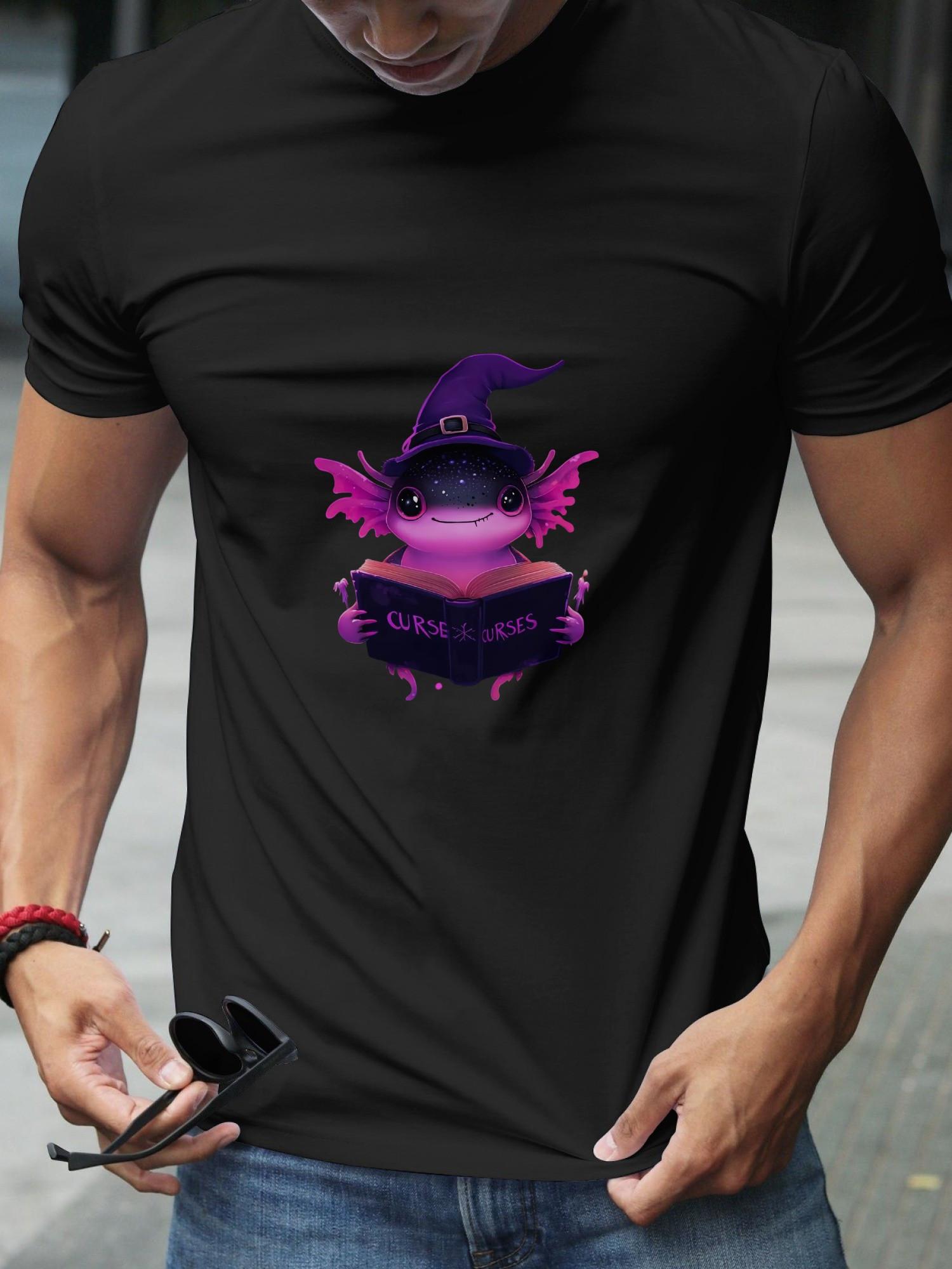 

1pc axolotl witchy graphic T-shirt XXXL