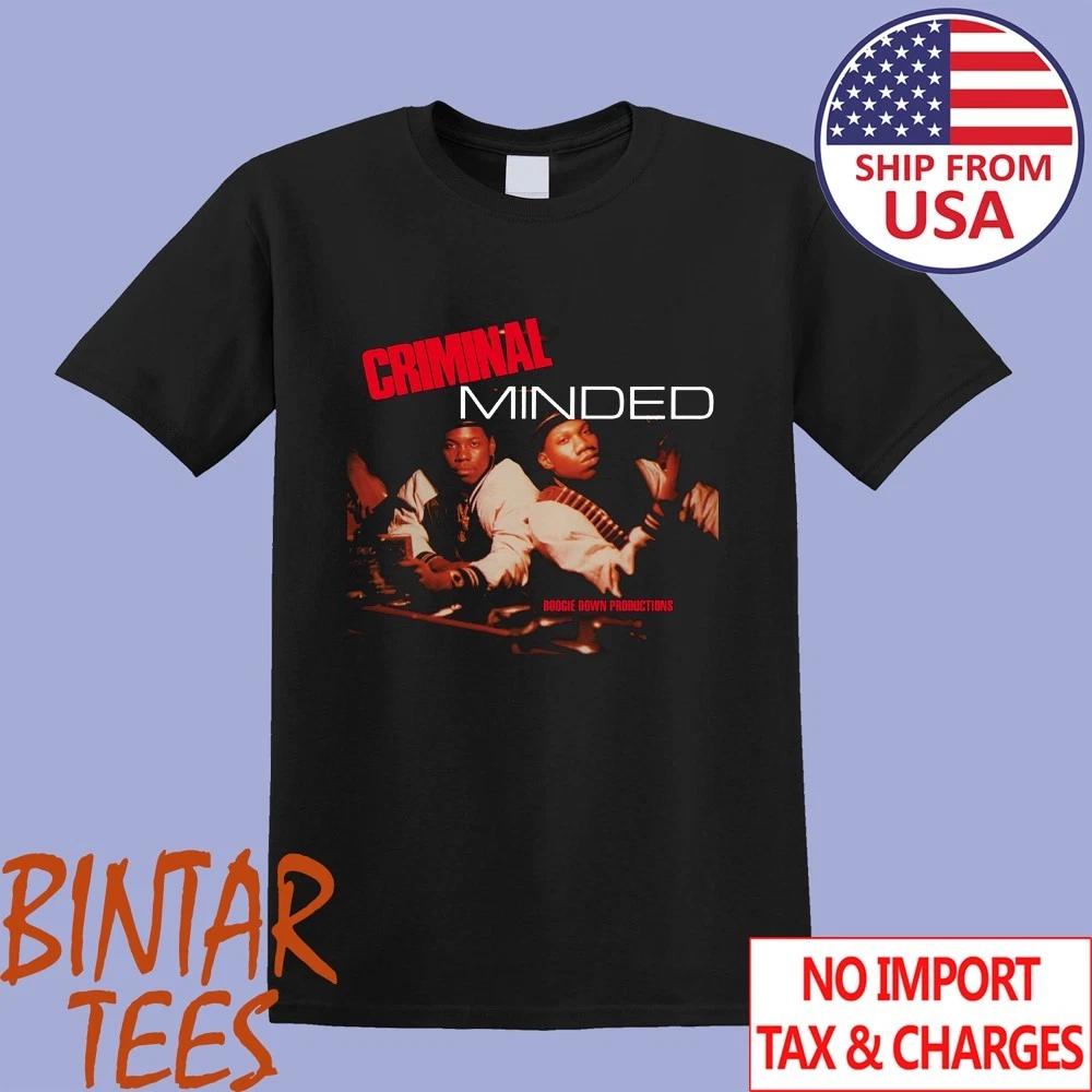 BDP Boogie Down Productions Criminal Minded Men s Black Size S to 5XL S