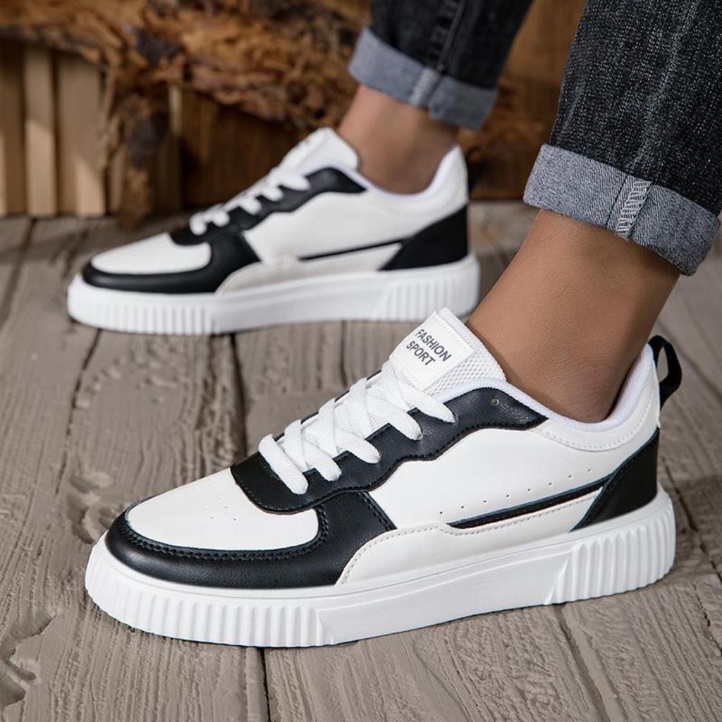 Unisex Low Cut Sports Shoes - Lace Up Closure All Season Casual Shoes - Comfortable Fabric Insole, Durable and Long-lasting Lifestyle Shoes