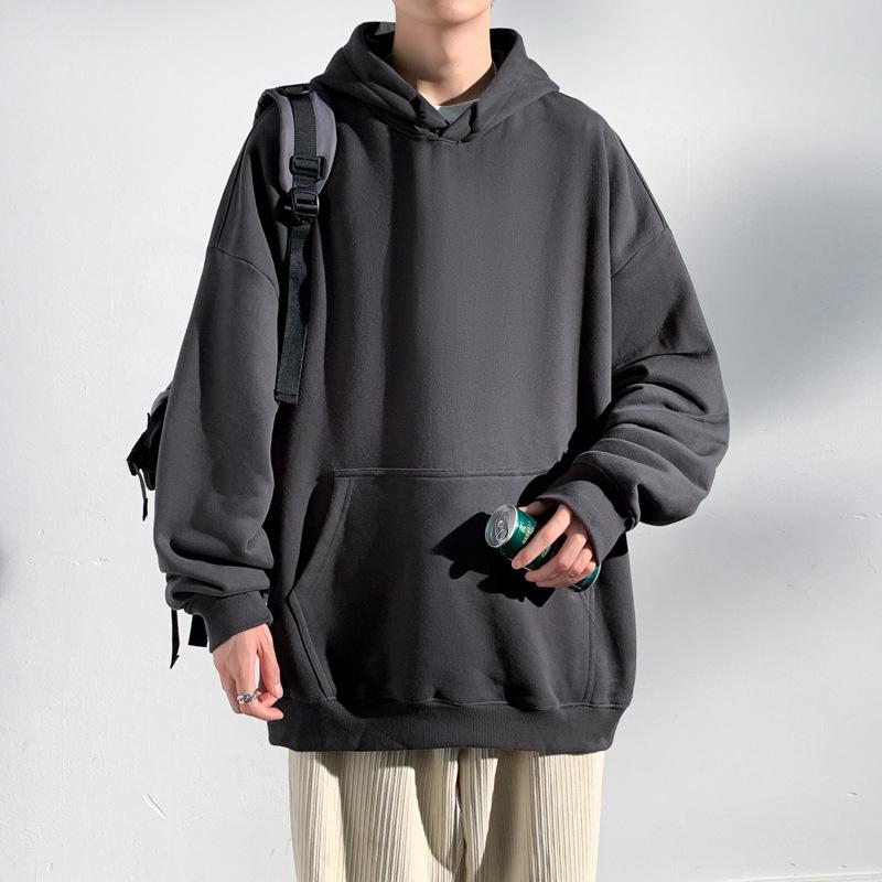 Kapüşonlu Hırka Rahat Sweatshirt Erkek Sonbahar ve Kış Erkek Çift Ceket Genç Giyim