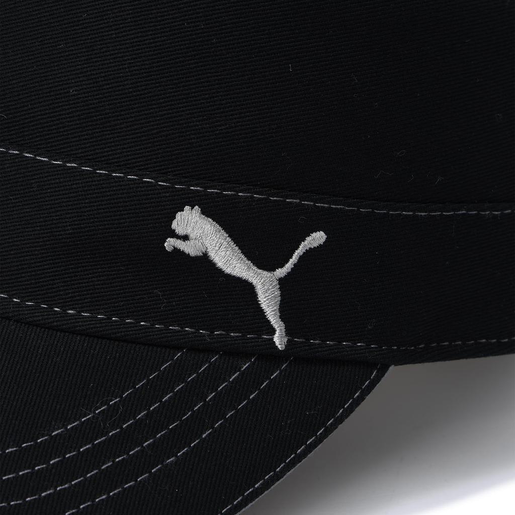 Puma Black Military Golf Cap with Color Free Size Men's Stitching,
