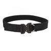 Combat Belt Battle Belt Quick Release 2 Layer Metal Buckle Hook and Loop Multifunctional Rigger Belt for Outdoor Work