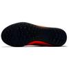 Nike Mercurial Vapor 12 Club Turf Slip Resistant Cushioning Low Top Soccer Shoes Orange Black Kids' AH7355-810