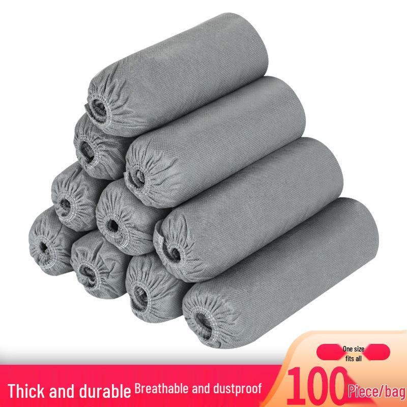 Thickened Non-slip Dustproof Disposable Shoe Covers for Students and Home Use
