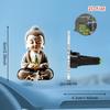 2D flat buddha car vent clip decorative diffuser (fragrance not included), car interior decoration, aromatherapy clip, ideal for holiday gifts