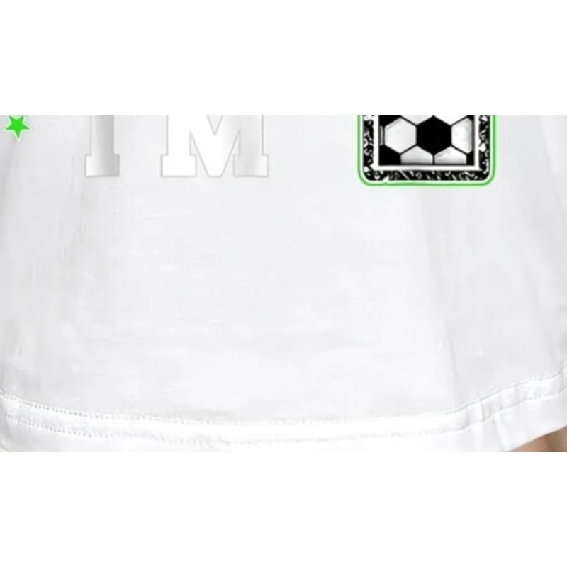 European sizes Meme Soccer 7th Birthday Series Boys And Girls Kids Short Sleeve T-Shirt | Casual Wear, Geometric-pattern, Crew Neck,