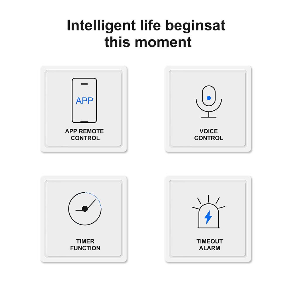 Rozvrh jističe na ovladači garážových vrat APP WiFi