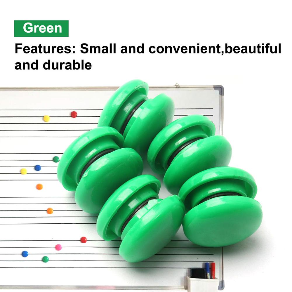10 imanes circulares de colores para nevera, pegatinas magnéticas para oficina, regalos para niños, calendario, pizarra blanca, decoración del hogar.
