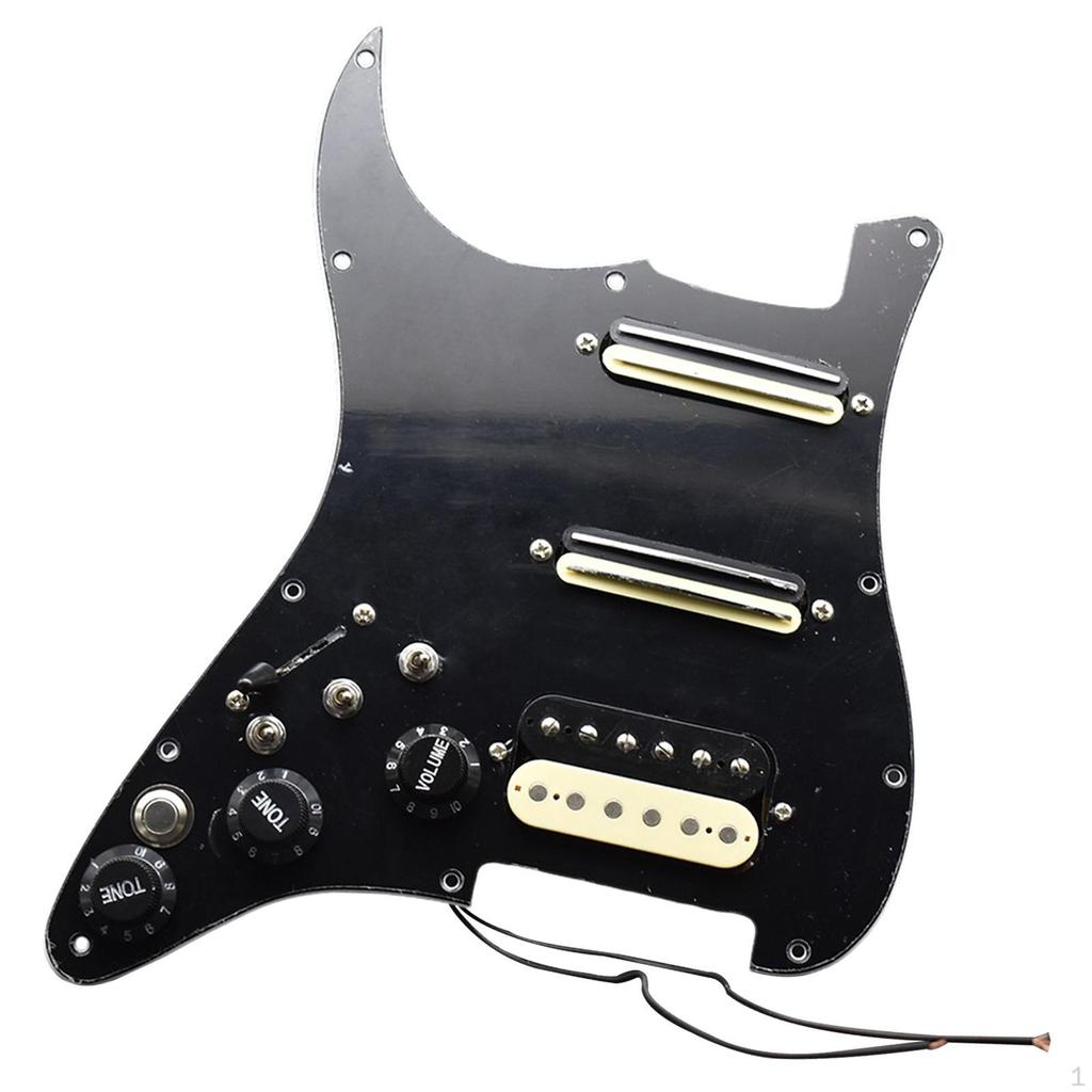 Electric Guitar Pickguard Pickup Left Replacement Practical Loaded