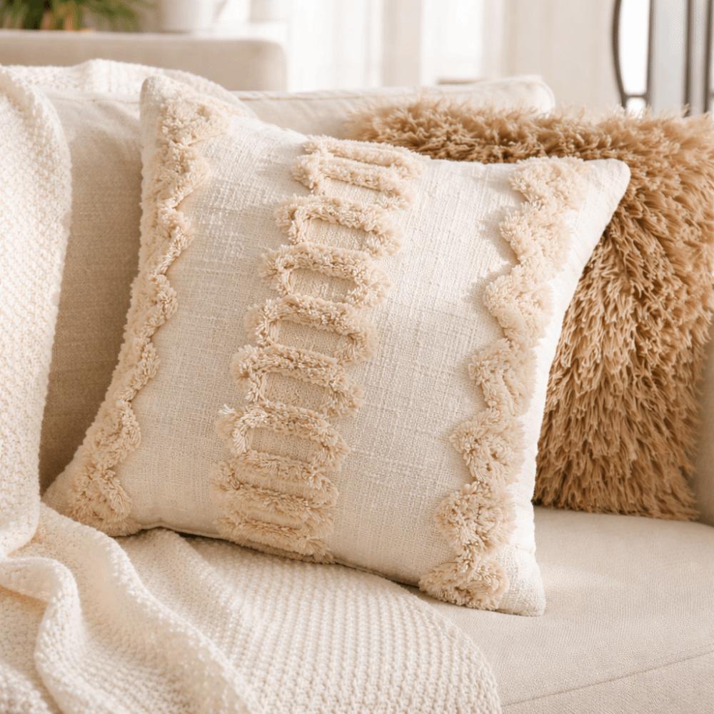 Wear-resistant Bohemian Fringe Pillow Cover Modern Pillow Case Throw Pillow Cover  Bedside