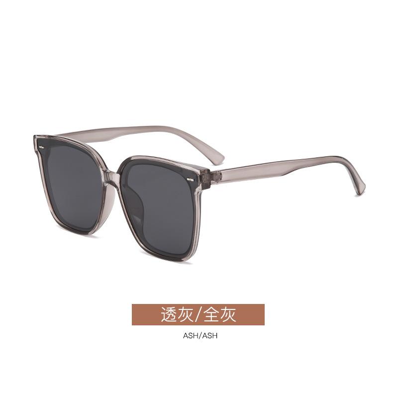 Fashion large frame TR polarized glasses women's high-end versatile UV-proof sunglasses show face small glasses men