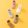 2pcs Anti Skid Toddler Socks Soft Crew Length Socks Middle Tube Design For Secure Movement On Hardwood Floors