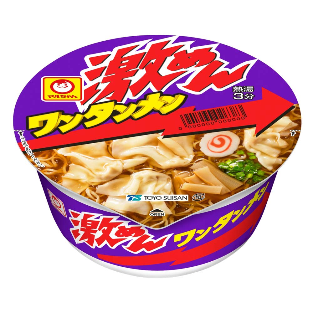 

Maruchan Gekimen 92g x 12 pieces Wontonmen, (1 case)
