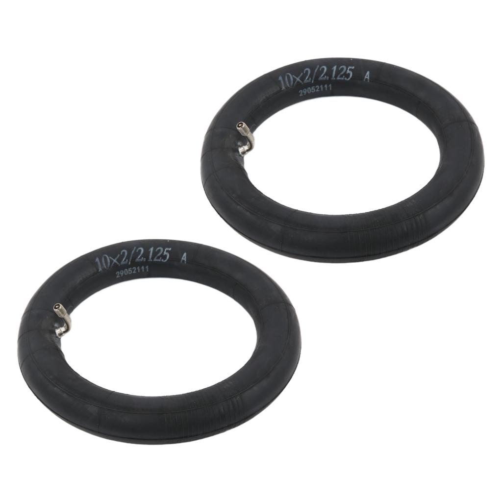 Pair of 10x2in Mini Bike Wheel Inner Tubes for 10x1.90 1.95 2 2.12 2.25 Bike Baby Stroller Scooter Tires