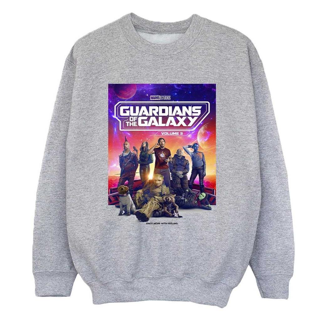Guardians Of The Galaxy Band 3 Jungen Filmplakat Sweatshirt