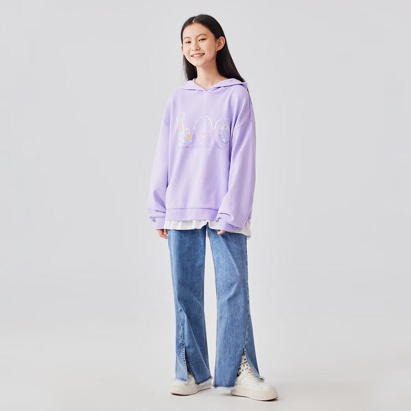 

LeeKids Girls Soft Breathable Hooded Sweatshirt 150