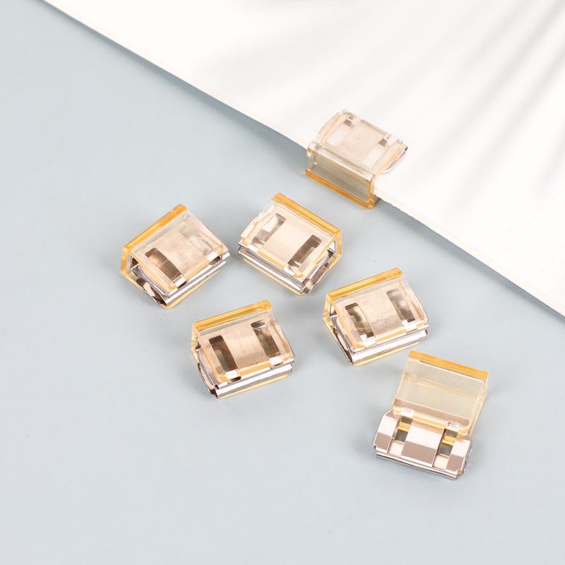 Przezroczyste wielofunkcyjne spinacze studenckie do plików testowych i książek