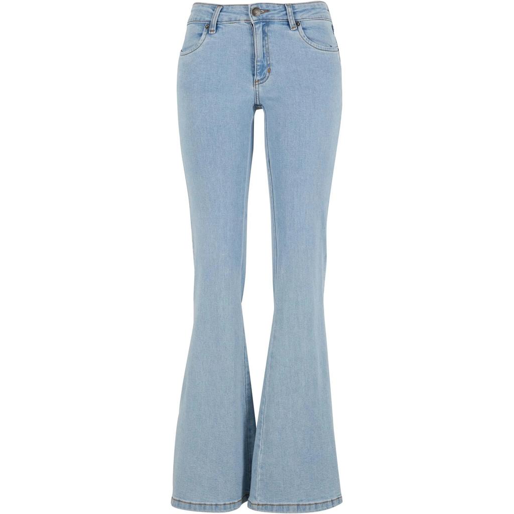Urban Classics Womens/Ladies Organic Flared Low Rise Jeans