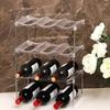 Stackable Water Bottle Organizer Holder For Clear Wine Rack Cup Bottle Holder For Cabinet Home Countertop Fridge Pantry Shelf