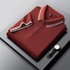 Men's 100% Cotton Short Sleeve Lapel Polo Shirt - 2026 Summer Casual Loose Fashion Top