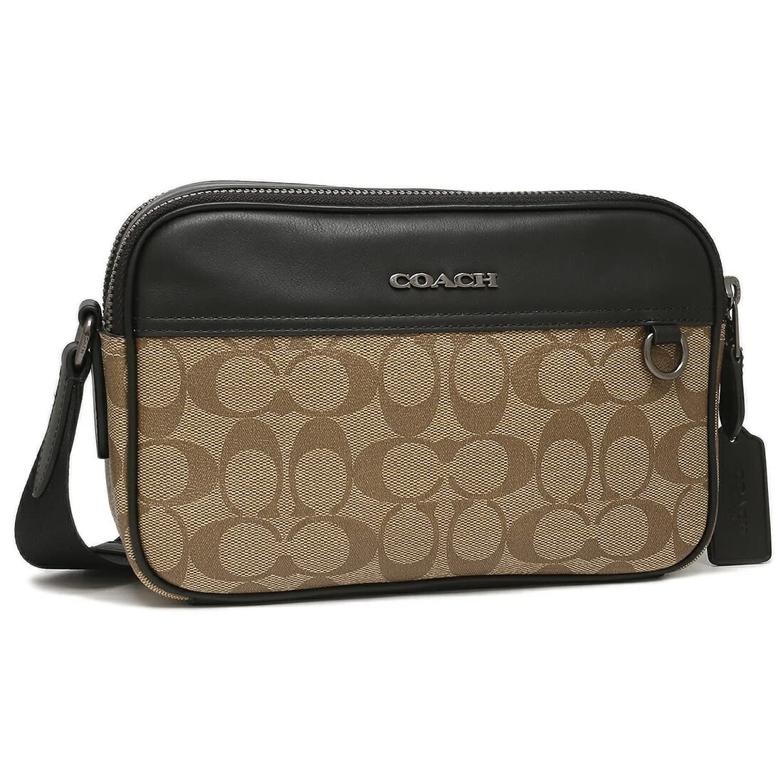 

Outlet Сумка через плече Signature Beige C4149 QBKHA [Coach] Чоловіча [Елемент] бежевий