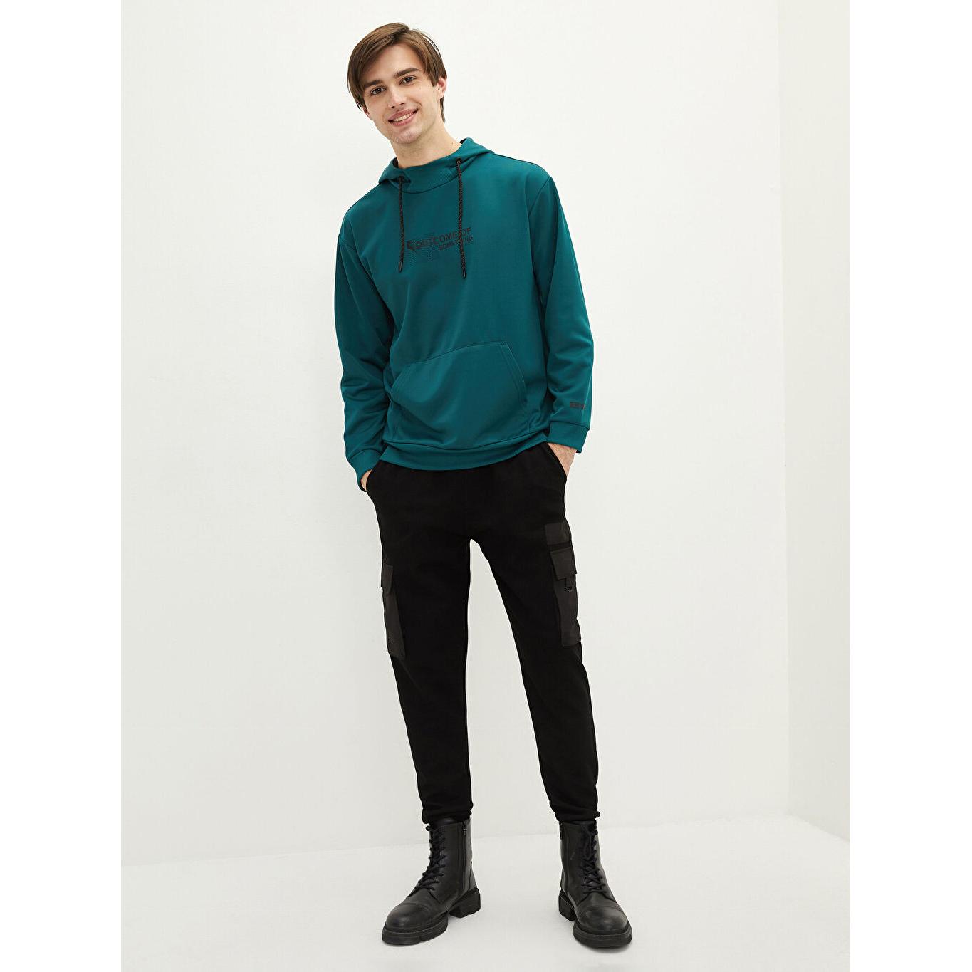 

Мужские спортивные брюки карго Slim Fit, черные