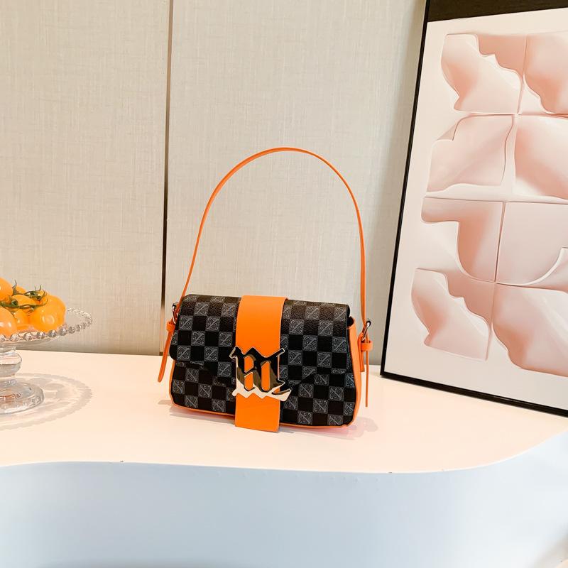 New fashion shoulder bag solid color beautiful simple women's bag summer casual messenger small square bag