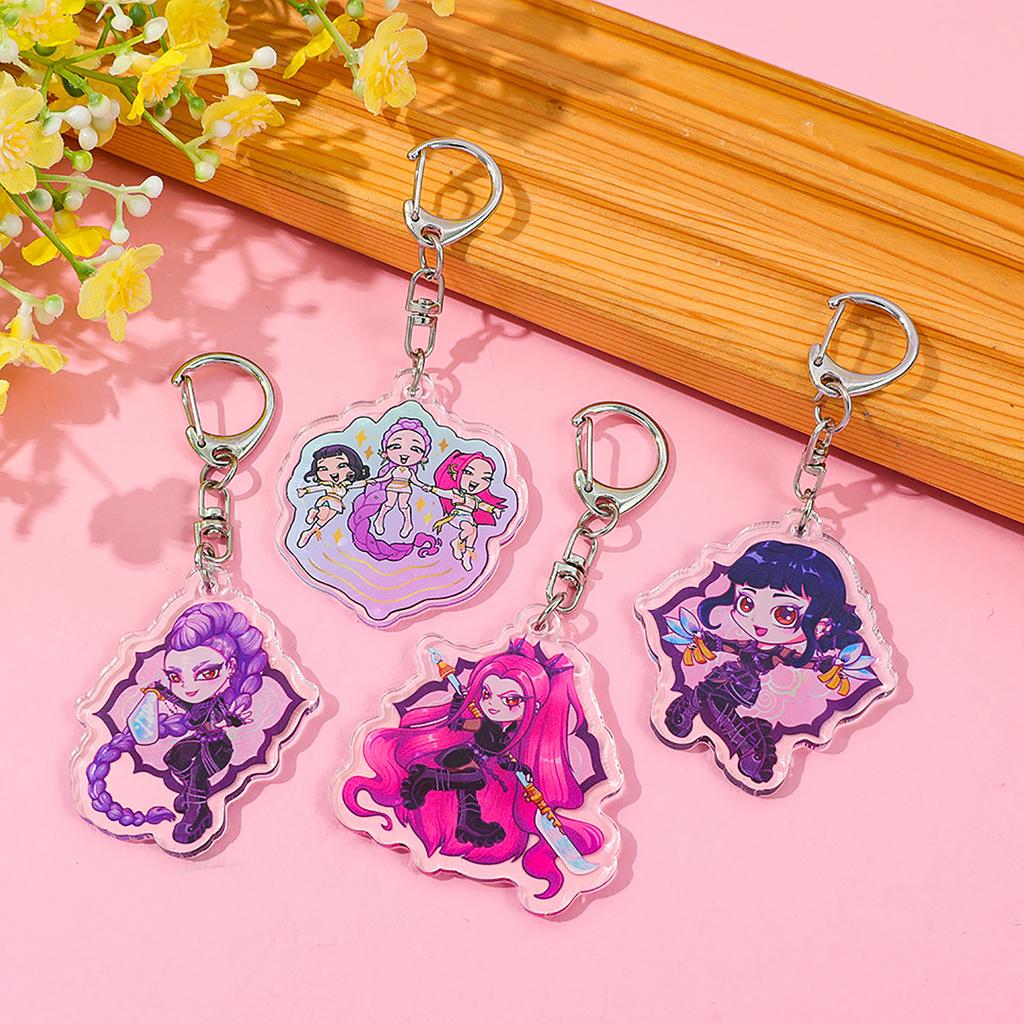 Acrylic Keychain Pendant – Cute Decorative Gift For Student Backpacks